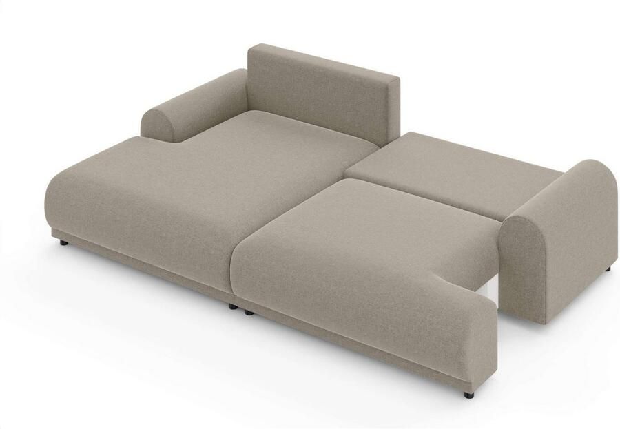 INOSIGN Hoekbank Marsby met bedfunctie en bedlade afmetingen: B H D 242 65 145 cm - Foto 2