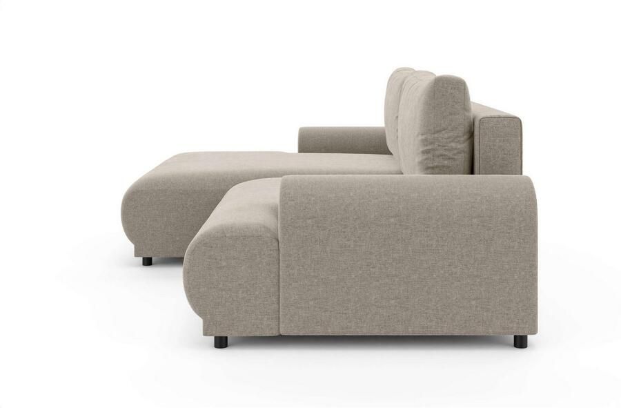 INOSIGN Hoekbank Marsby met bedfunctie en bedlade afmetingen: B H D 242 65 145 cm - Foto 3