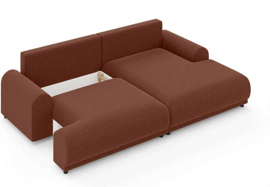 INOSIGN Hoekbank Marsby met bedfunctie en bedlade afmetingen: B H D 242 65 145 cm - Foto 2