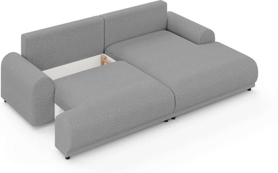 INOSIGN Hoekbank Marsby met bedfunctie en bedlade afmetingen: B H D 242 65 145 cm - Foto 5