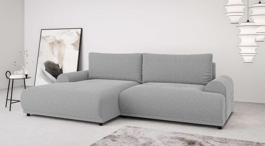 INOSIGN Hoekbank Marsby met bedfunctie en bedlade afmetingen: B H D 242 65 145 cm - Foto 8