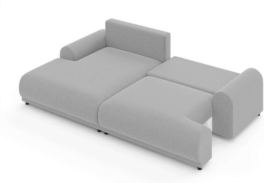 INOSIGN Hoekbank Marsby met bedfunctie en bedlade afmetingen: B H D 242 65 145 cm - Foto 2