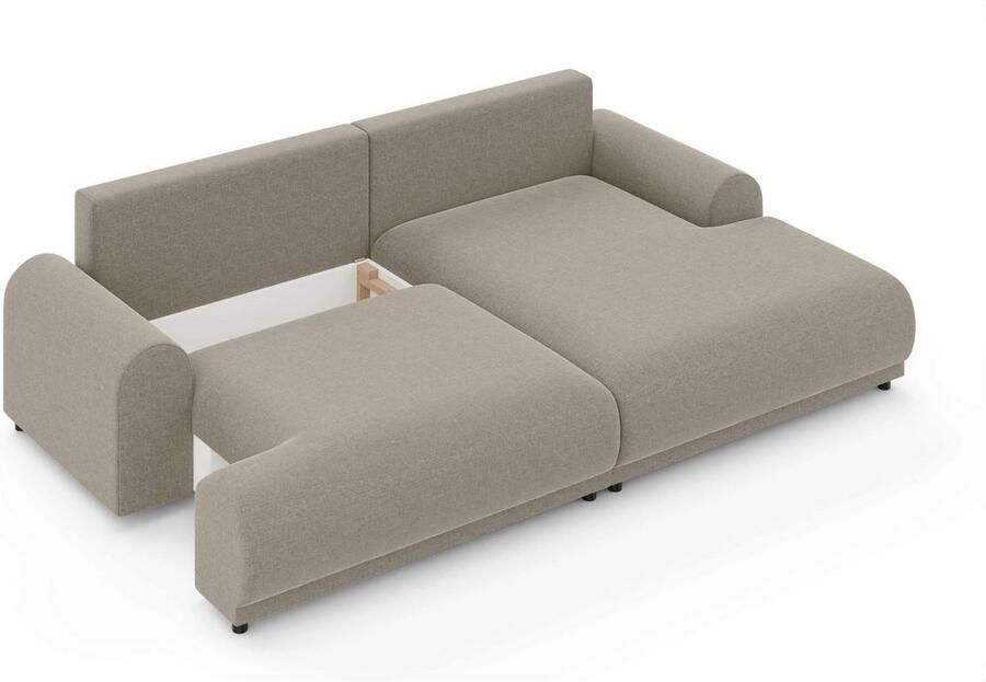 INOSIGN Hoekbank Marsby met bedfunctie en bedlade afmetingen: B H D 242 65 145 cm - Foto 2