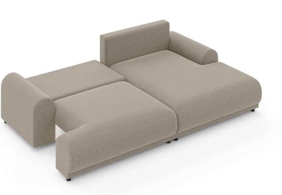 INOSIGN Hoekbank Marsby met bedfunctie en bedlade afmetingen: B H D 242 65 145 cm - Foto 3