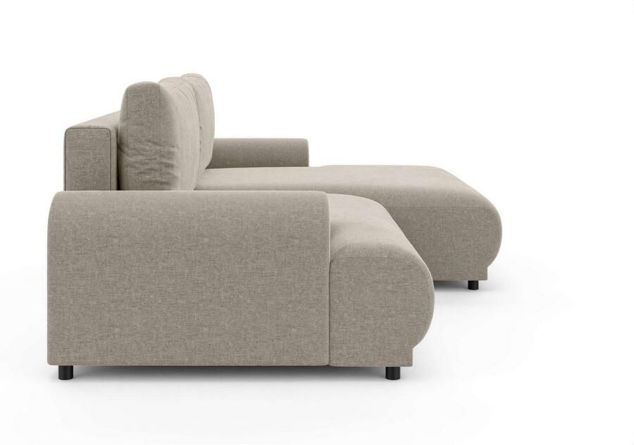 INOSIGN Hoekbank Marsby met bedfunctie en bedlade afmetingen: B H D 242 65 145 cm