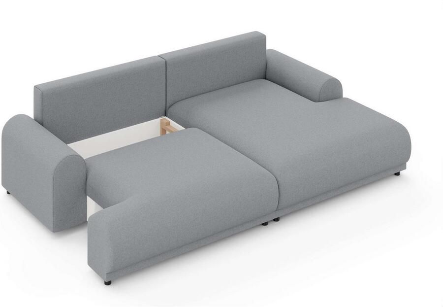 INOSIGN Hoekbank Marsby met bedfunctie en bedlade afmetingen: B H D 242 65 145 cm - Foto 2