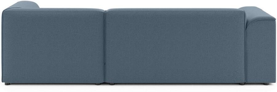 INOSIGN Hoekbank MERID L-vorm (257 cm) tijdloos & stijlvol ontwerp Uitgebreid gepolsterd in cord chenille en structuur - Foto 5