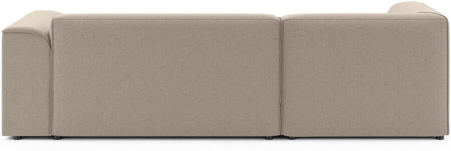 INOSIGN Hoekbank MERID L-vorm (257 cm) tijdloos & stijlvol ontwerp Uitgebreid gepolsterd in cord chenille en structuur - Foto 5