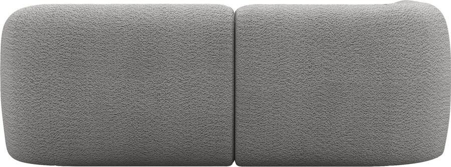 INOSIGN Hoekbank Nergal compacte afmetingen Breedte 216cm organisch design L-vorm Modern ontwerp eenvoudige uitstraling stijlvolle blikvanger in de woonkamer - Foto 4