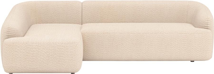 INOSIGN Hoekbank Nergal organisch design Breedte 296cm L-vorm Modern ontwerp eenvoudige uitstraling stijlvolle blikvanger in de woonkamer - Foto 6