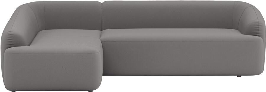 INOSIGN Hoekbank Nergal organisch design Breedte 296cm L-vorm Modern ontwerp eenvoudige uitstraling stijlvolle blikvanger in de woonkamer - Foto 6