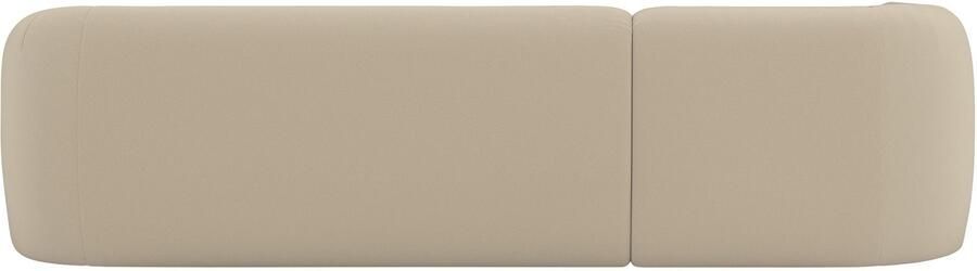 INOSIGN Hoekbank Nergal organisch design Breedte 296cm L-vorm Modern ontwerp eenvoudige uitstraling stijlvolle blikvanger in de woonkamer - Foto 5