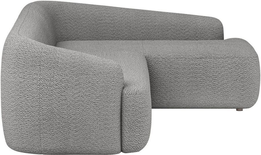 INOSIGN Hoekbank Nergal organisch design Breedte 296cm L-vorm Modern ontwerp eenvoudige uitstraling stijlvolle blikvanger in de woonkamer