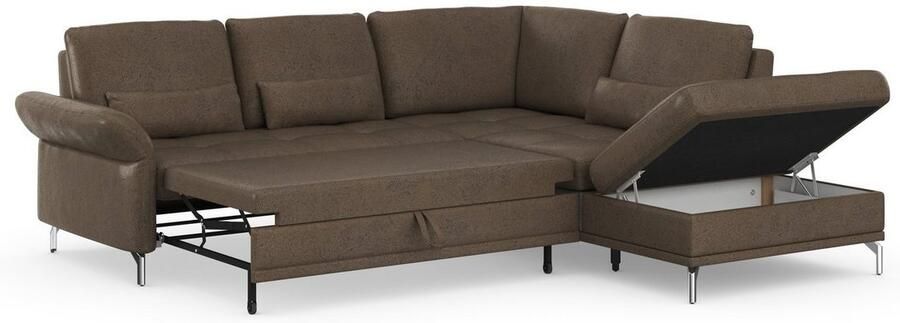INOSIGN Hoekbank Palm Beach L-vorm Binnenvering met zitdiepteverstelling naar keuze met slaapfunctie - Foto 10