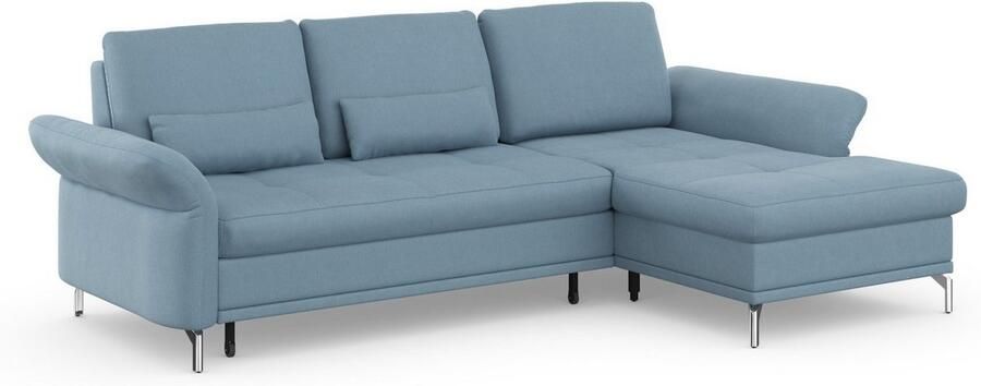 INOSIGN Hoekbank Palm Beach L-vorm Binnenvering met zitdiepteverstelling naar keuze met slaapfunctie - Foto 10