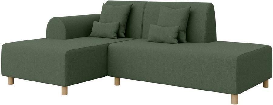 INOSIGN Hoekbank Suyala L-vorm met poef - Foto 2