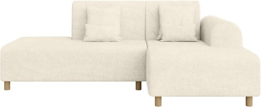 INOSIGN Hoekbank Suyala L-vorm met poef - Foto 3