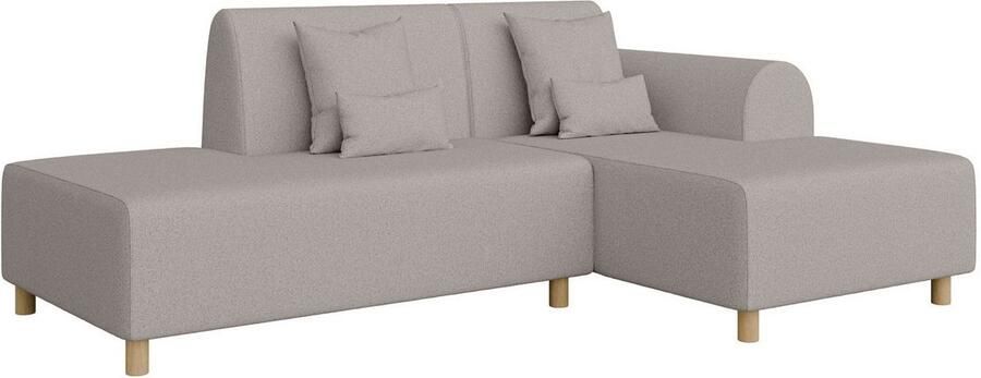 INOSIGN Hoekbank Suyala L-vorm met poef - Foto 2