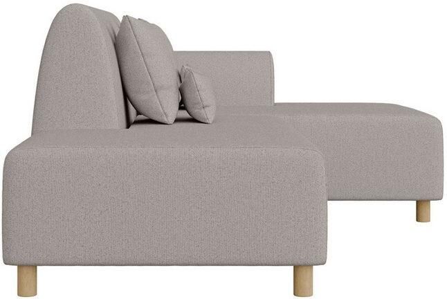 INOSIGN Hoekbank Suyala L-vorm met poef - Foto 4