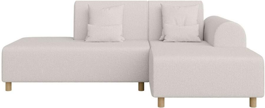 INOSIGN Hoekbank Suyala L-vorm met poef - Foto 3