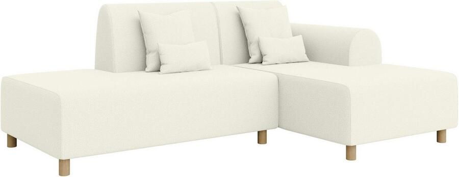 INOSIGN Hoekbank Suyala L-vorm met poef - Foto 2