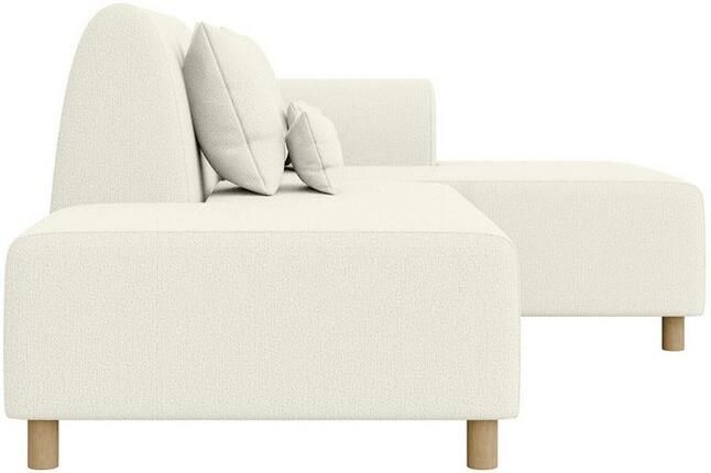 INOSIGN Hoekbank Suyala L-vorm met poef - Foto 4