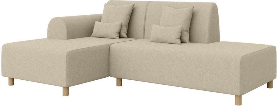 INOSIGN Hoekbank Suyala L-vorm met poef - Foto 2