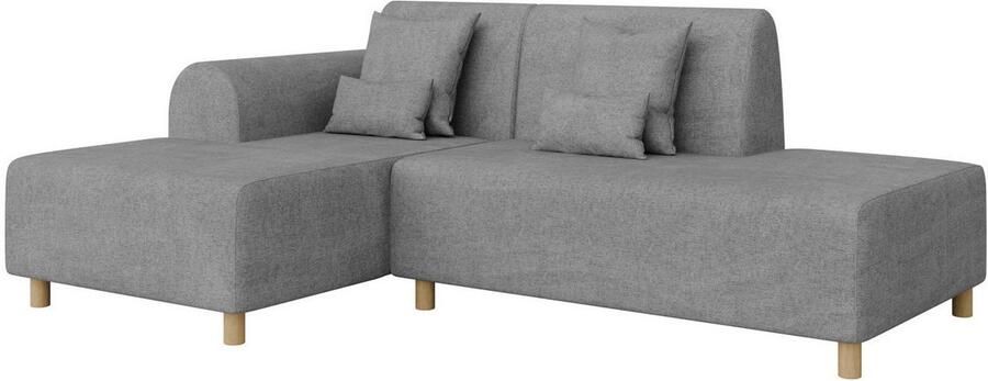 INOSIGN Hoekbank Suyala L-vorm met poef - Foto 2