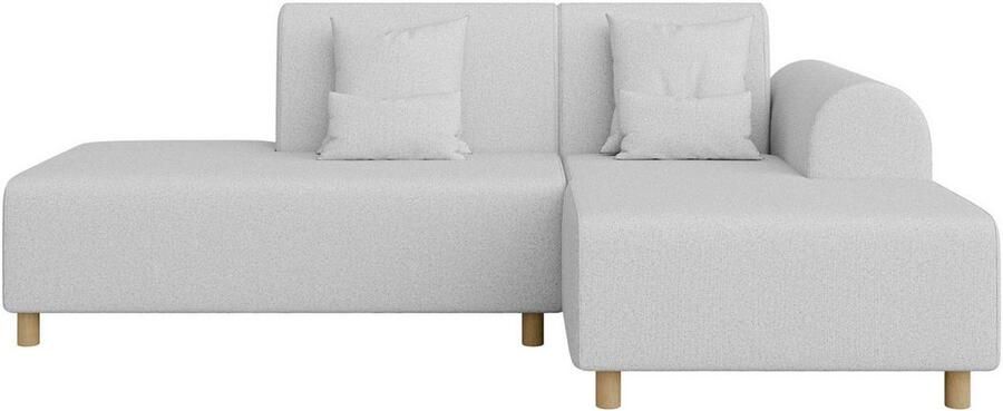 INOSIGN Hoekbank Suyala L-vorm met poef - Foto 3