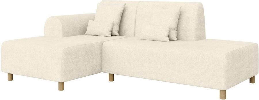 INOSIGN Hoekbank Suyala L-vorm met poef - Foto 2