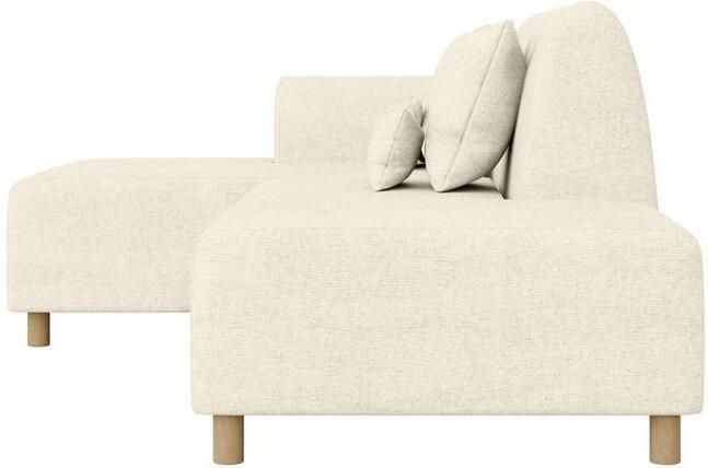 INOSIGN Hoekbank Suyala L-vorm met poef - Foto 4