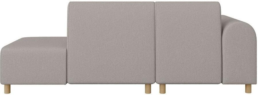 INOSIGN Hoekbank Suyala L-vorm met poef - Foto 3