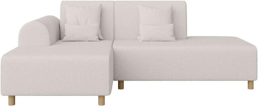 INOSIGN Hoekbank Suyala L-vorm met poef - Foto 3