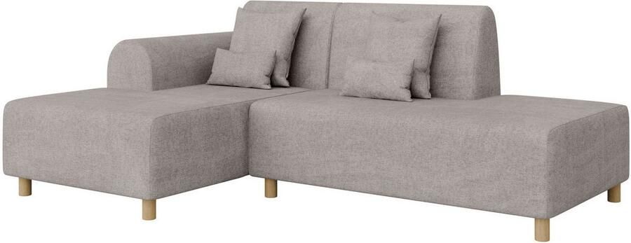 INOSIGN Hoekbank Suyala L-vorm met poef - Foto 2