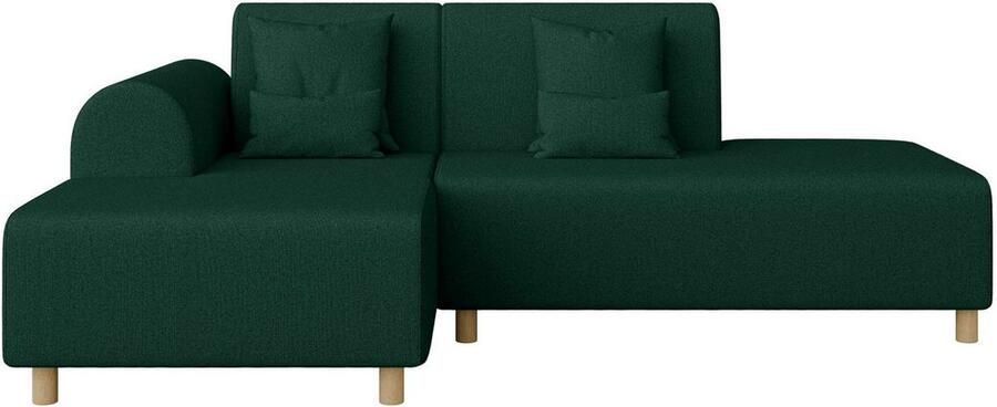 INOSIGN Hoekbank Suyala L-vorm met poef - Foto 3