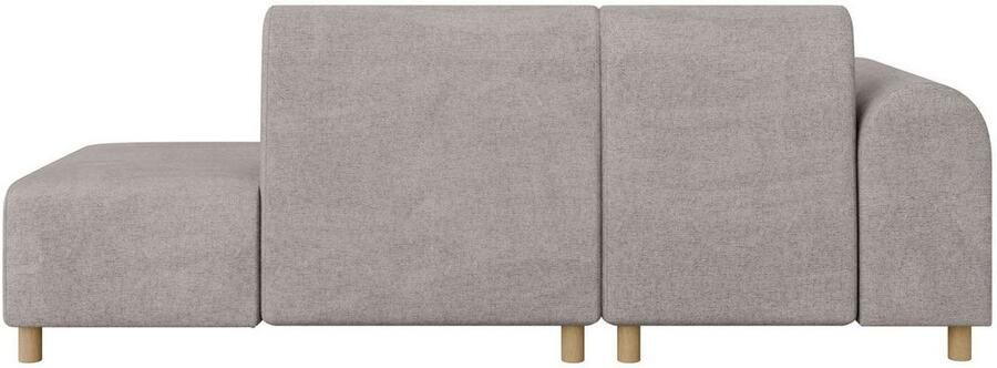 INOSIGN Hoekbank Suyala L-vorm met poef - Foto 3