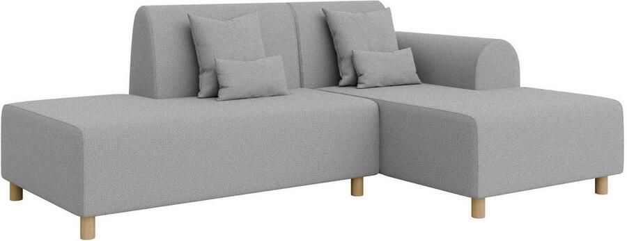 INOSIGN Hoekbank Suyala L-vorm met poef - Foto 2