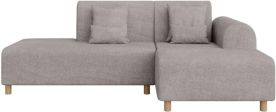 INOSIGN Hoekbank Suyala L-vorm met poef - Foto 3