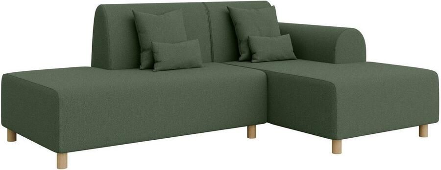 INOSIGN Hoekbank Suyala L-vorm met poef - Foto 2