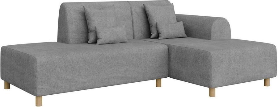 INOSIGN Hoekbank Suyala L-vorm met poef - Foto 2