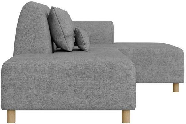 INOSIGN Hoekbank Suyala L-vorm met poef - Foto 4