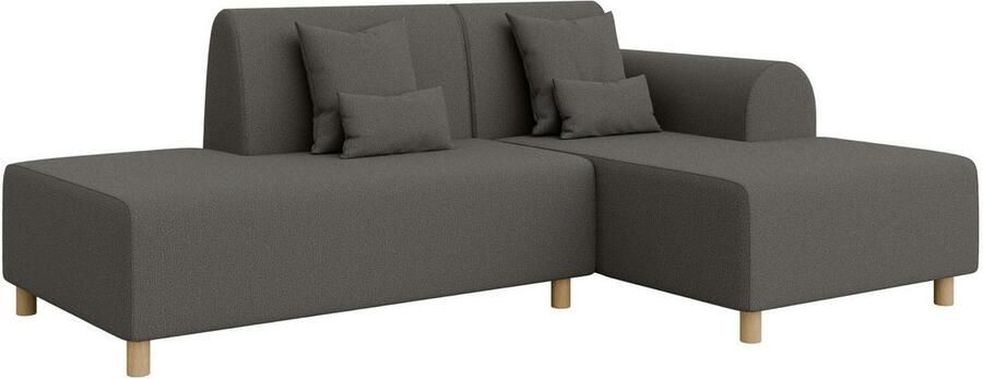 INOSIGN Hoekbank Suyala L-vorm met poef - Foto 4