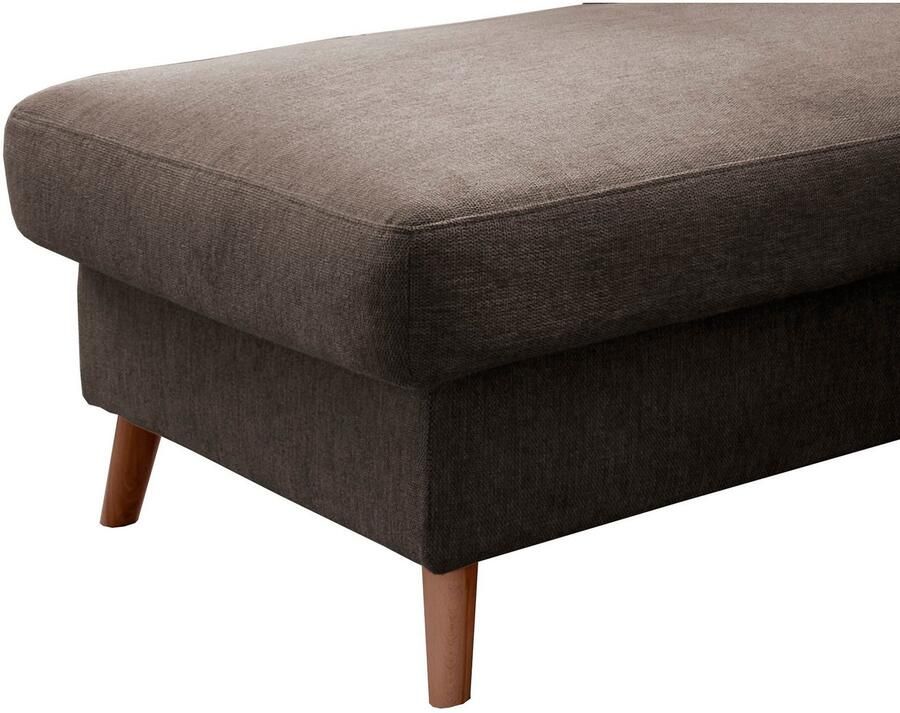 INOSIGN Hoekbank Valentina L-vorm 2 sierkussens met zijvak uittrekbare matrasbodem bedbox - Foto 2