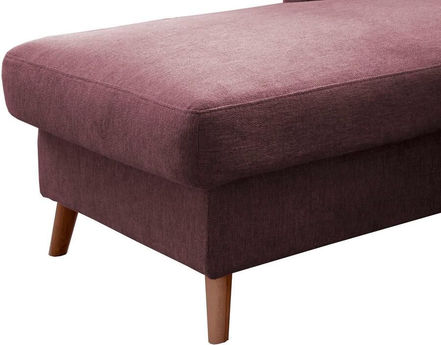 INOSIGN Hoekbank Valentina L-vorm 2 sierkussens met zijvak uittrekbare matrasbodem bedbox - Foto 2