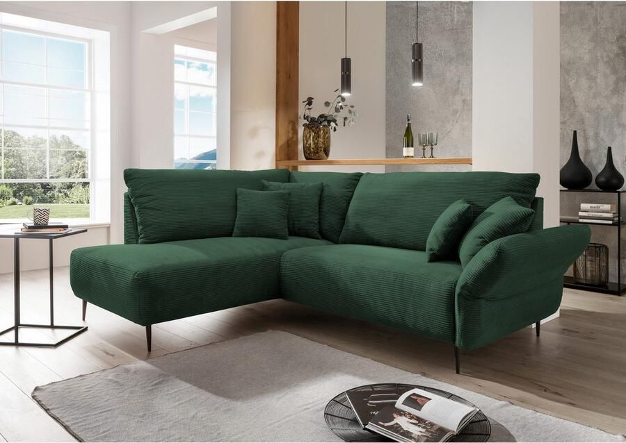 INOSIGN Hoekbank Vanilla L-vorm Armleuningfunctie - Foto 4