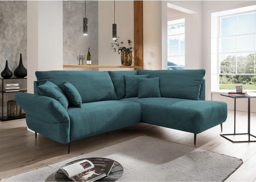 INOSIGN Hoekbank Vanilla L-vorm Armleuningfunctie - Foto 4