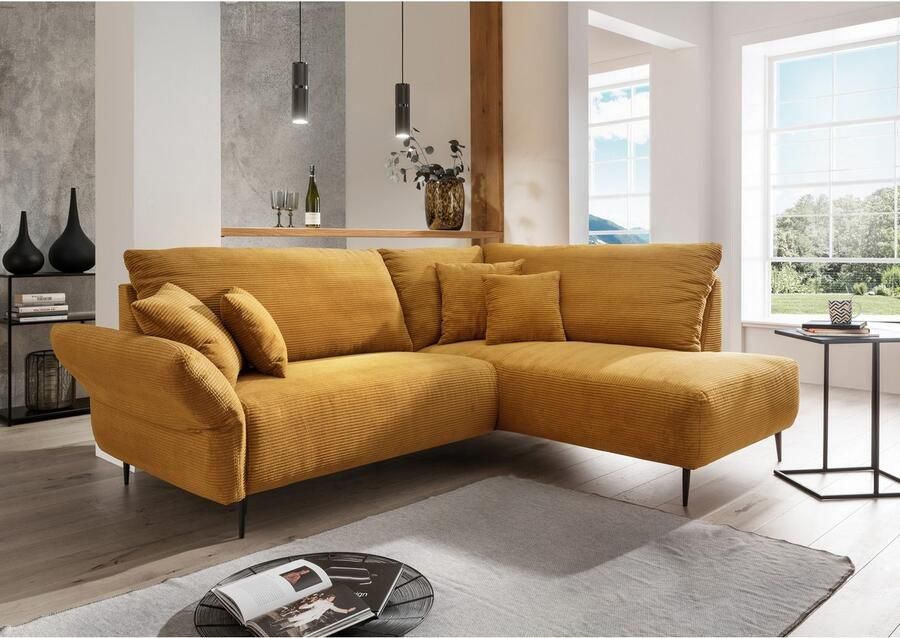 INOSIGN Hoekbank Vanilla L-vorm Armleuningfunctie - Foto 4