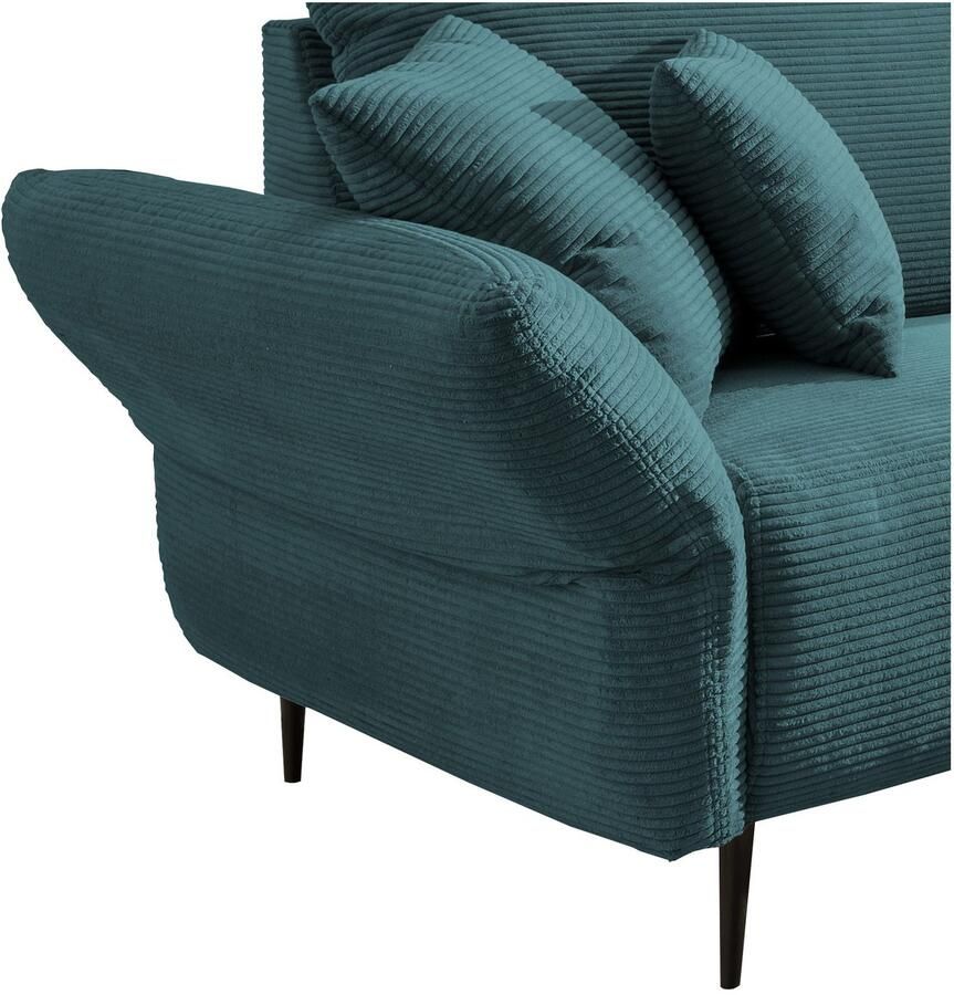 INOSIGN Hoekbank Vanilla L-vorm Armleuningfunctie