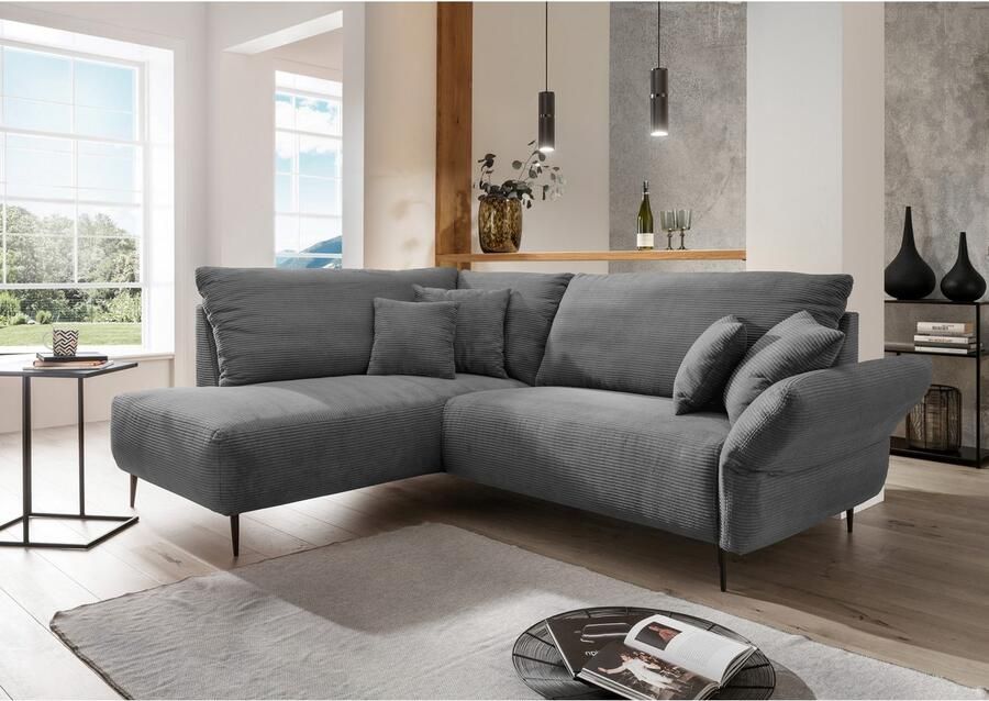 INOSIGN Hoekbank Vanilla L-vorm Armleuningfunctie - Foto 3