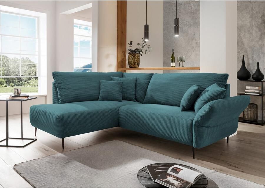 INOSIGN Hoekbank Vanilla L-vorm Armleuningfunctie - Foto 4